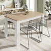 TAVOLO DA PRANZO ALLUNGABILE KENDRA CM. 90X140/190 X78H