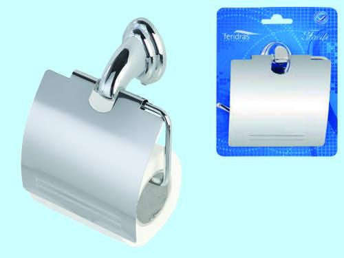 PORTAROTOLO PORTA CARTA IGIENICA PORTA CARTA CROMATO ARREDO BAGNO