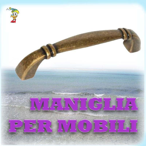 MANIGLIA PER MOBILI ANTICHIZZATA 15063 Z FLORENCE