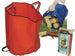 BORSONE BORSA SACCO TRIO TRE MANICI PORTA LEGNA PORTATUTTO 70 Lt - 45xH50 CM