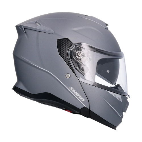 Shiro - Casco modulare Discover titanio matt L