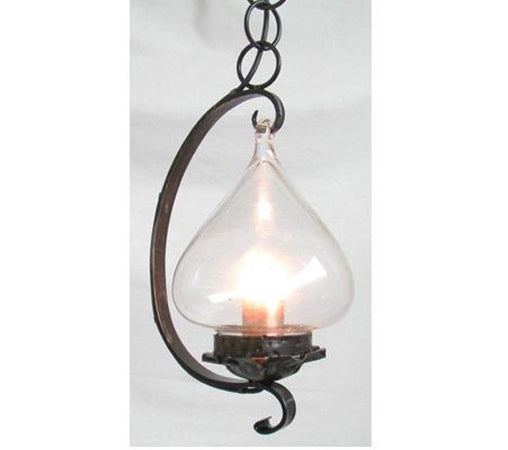 LAMPADARIO GANCIO IN FERRO BATTUTO LAMPADE LAMPIONE APPLIQUE LANTERNA