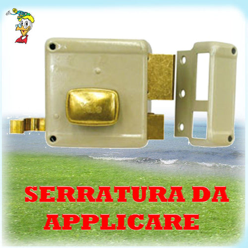 SERRATURA PER SERRAMENTI IN LEGNO YALE ART. 620 DIVERSE MISURE