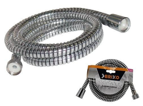 TUBI TUBO FLESSIBILE DOCCIA DOCCE SALISCENDI BRIXO PVC NERO CM.150