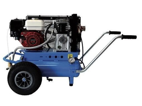 MOTOCOMPRESSORE AIR POWER FORZA 7 TWIN Lt. 22 PER SCUOTITORI ABBACCHIATORI