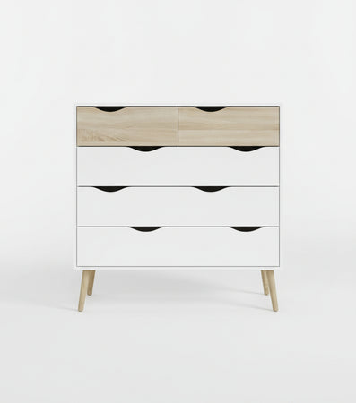 KIT CASSETTIERA OSLO 5 CASSETTI CM.98X39X100H