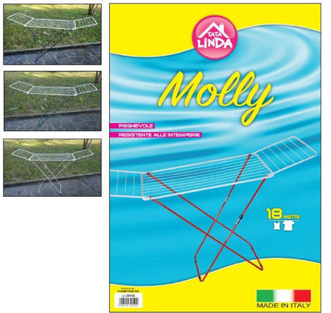 STENDIBIANCHERIA A CAVALLETTO MOLLY 18MT