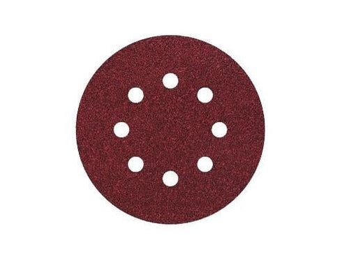 DISCO DISCHI ABRASIVI CON VELCRO WOLFCRAFT PER ROTORBITALI D.125 PEZZI 25