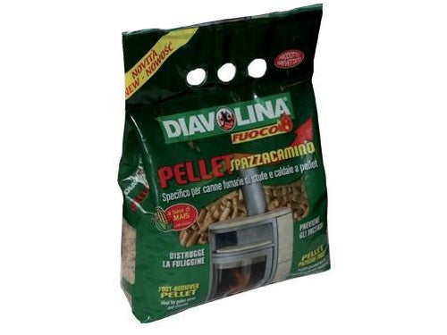 DIAVOLINA PELLET SPAZZACAMINO 1,5KG