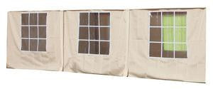 SET TELI LATERALI DI RICAMBIO MT. 3X6 PER GAZEBO CARPOT MAGNUM