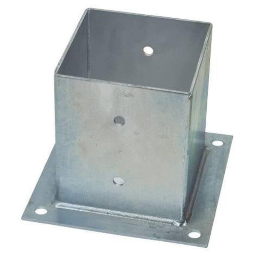 SUPPORTO CHIUSO PER TRAVI IN LEGNO MM. 101X101