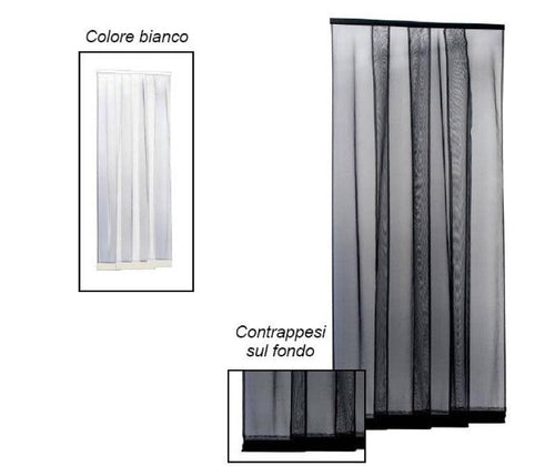 ZANZARIERA A PANNELLI ECCO STRIP CM. 140X250