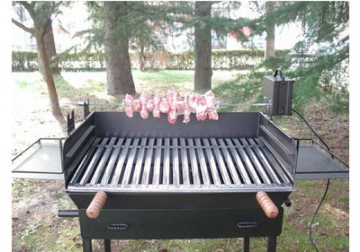 KIT GIRARROSTO ELETTRICO PER BARBECUE CM. 85x14x16