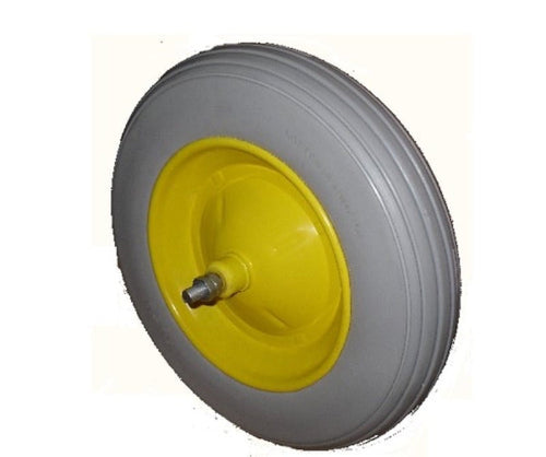 RUOTA VESPA PER CARRIOLA RUN FLAT IN POLIURETANO ANTIFORATURA 350X80 MM 110