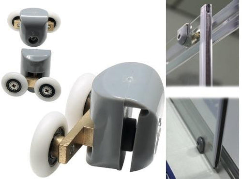 SET ROTELLINE RULLI DI RICAMBIO PER BRIXO CONFEZIONE DA 10 PEZZI