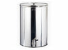 SERBATOIO ACCIAIO INOX CONTENITORE ENOLOGICO VINO OLIO CISTERNA RECIPIENTE LT100