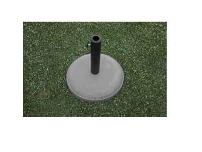 BASI PER OMBRELLONE TONDA BASE 50 CM. PESO 26KG TUBO 58MM OMBRELLONI
