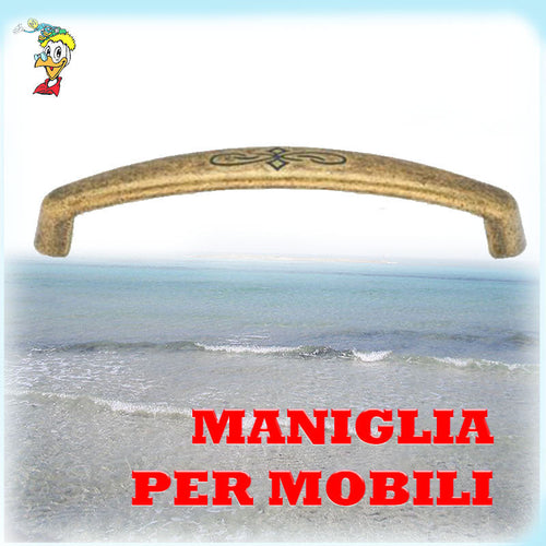 MANIGLIA PER MOBILI ANTICHIZZATA 15130
