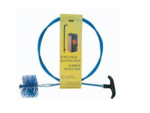 KIT DI PULIZIA DI TUBI DI STUFE A PELLET