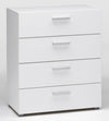 KIT CASSETTONE COMO CASSETTIERA PEPE 4 CASSETTI CM.70X40,3X82H