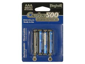 BATTERIE RICARICABILI BEGHELLI MINISTILO MACH 800 BL. 4 PZ.