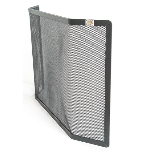 SCHERMI PARASCINTILLE JONATHAN IN FERRO BATTUO SEMICURVO CM. 85X9,5X46