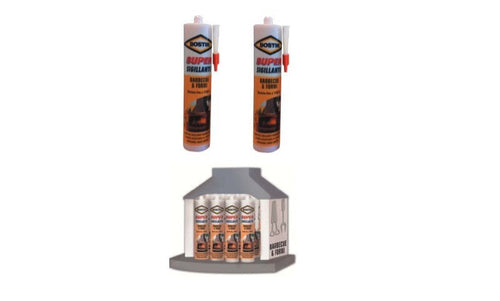 BOSTIK MASTICE SIGILLANTE REFRETTARIO PER BARBECUE E FORNI E CAMINI 1250