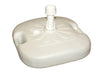 BASE IN PLASTICA PER OMBRELLONE SPIAGGIA OMBRELLONI ARREDO GIARDINO CM.45X45