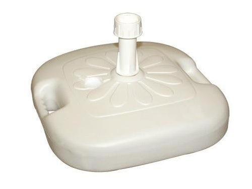 BASE IN PLASTICA PER OMBRELLONE SPIAGGIA OMBRELLONI ARREDO GIARDINO CM.45X45