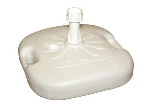 BASE IN PLASTICA PER OMBRELLONE SPIAGGIA OMBRELLONI ARREDO GIARDINO CM.45X45