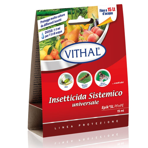 Insetticida sistemico Epik SL per afidi e cocciniglia su piante da frutto ed ortaggi