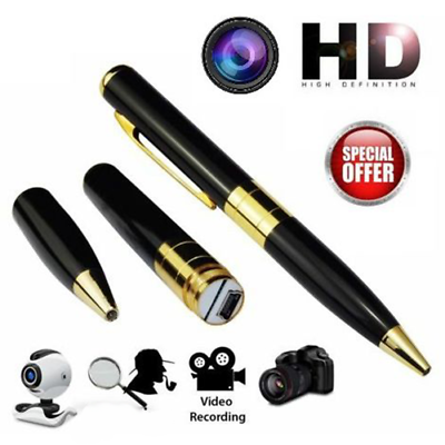 PENNA SPIA MICROSPIA VIDEOCAMERA NASCOSTA -HD SPY PEN CAM REGISTRATORE NASCOSTO
