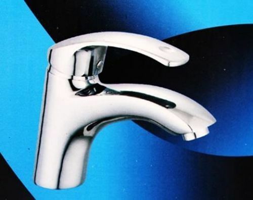 RUBINETTO MISCELATORE X LAVANDINO DA BAGNO IN OTTONE CROMATO + KIT MONTAGGIO