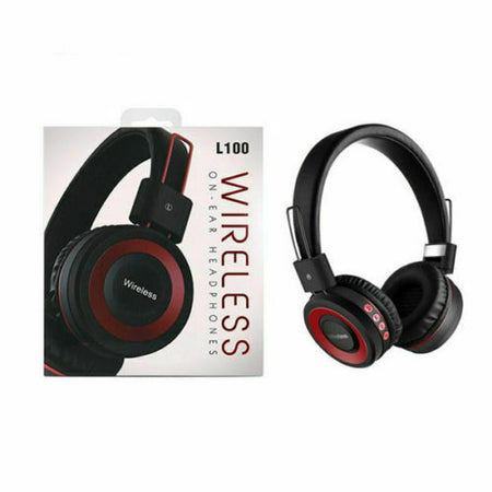 Cuffie Headphones Wireless Bluetooth L100 Con Microfono Musica Chiamate linq