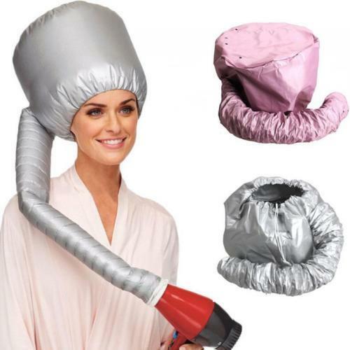 2x portatile Capelli Asciugatura BERRETTO CAPPELLO CUFFIA PHON