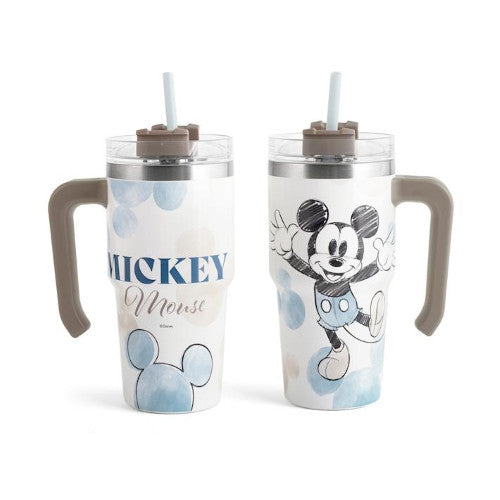 H&H La mug termica mickey Blogger da 0,6 L in acciaio inox