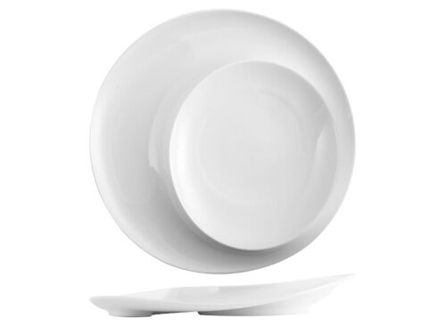 Piatto selection hotellerie in porcellana bianca cm 30,8x4,5h.H&H