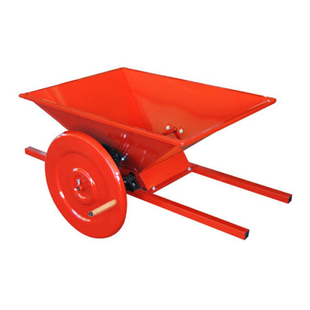 Pigiatrice manuale a barella con timone e rulli per uva produzione oraria 800 kg/h