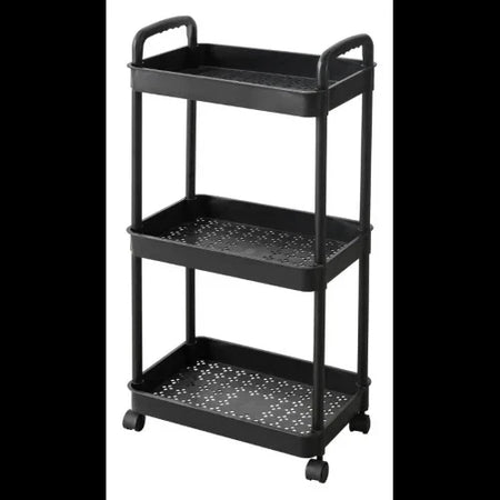CARRELLO CUCINA ANDY NERO DIM. 36X25X75 CM
