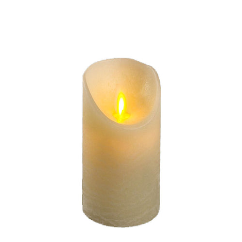 Candela Rustic a led effetto fiamma, decorazione da interni per centrotavola