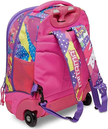 Mitama Star Zaino Con Ruote Trolley Ragazza Bambina Scuola Elementare