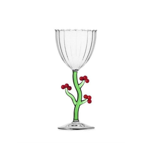 Ichendorf Calice con bacche gambo curvo botanica