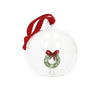 SFERA CHRISTMAS GHIRLANDA INTERNI   VETRO BOROSILICATO