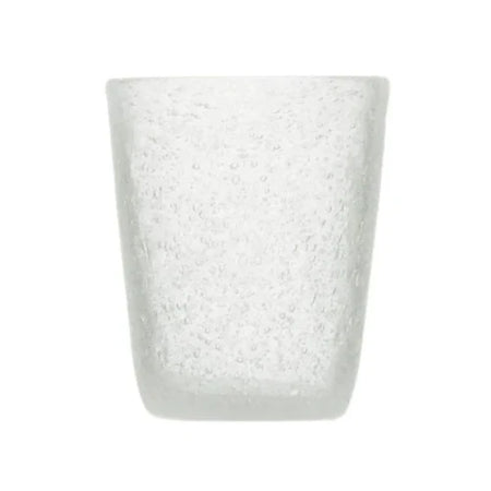 set 6 bicchieri MEMENTO ORIGINALE bianco trasparente