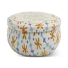 Candela in latta stampata Tulip da 56 g (2 oz) - Giardino e boschetto