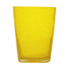 set 6 bicchieri MEMENTO ORIGINALE giallo trasparente