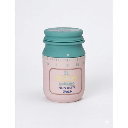 Brandani TIMER BARATTOLO FRESH TIME rosa
