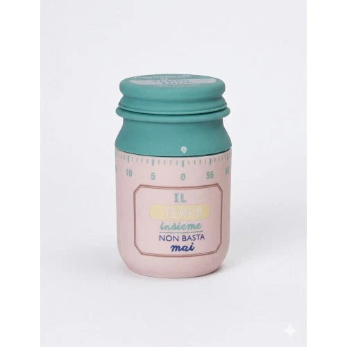 Brandani TIMER BARATTOLO FRESH TIME rosa