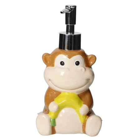 Brandani DISPENSER SAPONE I CUCCIOLI DOLOMITE a forma di scimmia