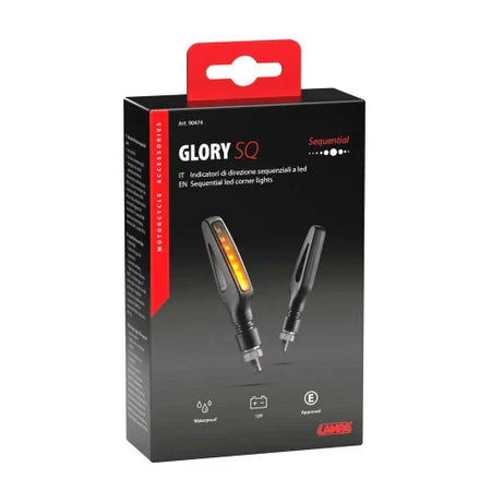Glory SQ, indicatori di direzione a led sequenziale - 12V LED